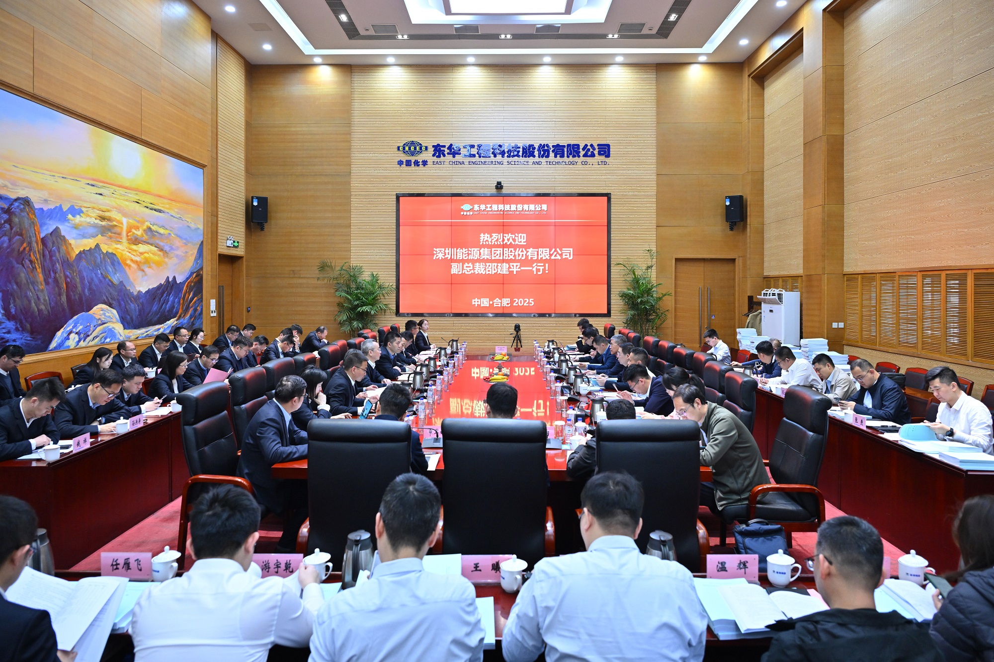 中國化學(xué)東華公司深能鄂托克旗風(fēng)光制氫一體化合成綠氨項(xiàng)目初步設(shè)計(jì)審查會(huì)順利召開
